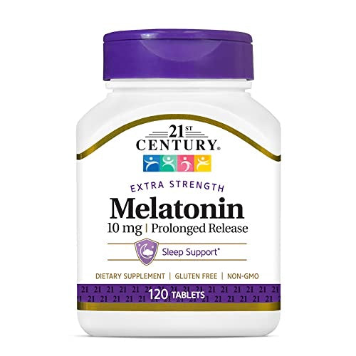 21ST CENTURY MELATONIN 10MG TABLETS 120 CT