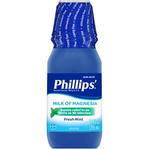 PHILLIPS' MILK OF MAGNESIA 12FL OZ