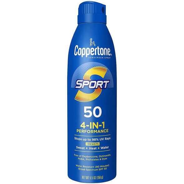 Coppertone Sport Sunscreen Spray SPF 30 - 5.5 oz