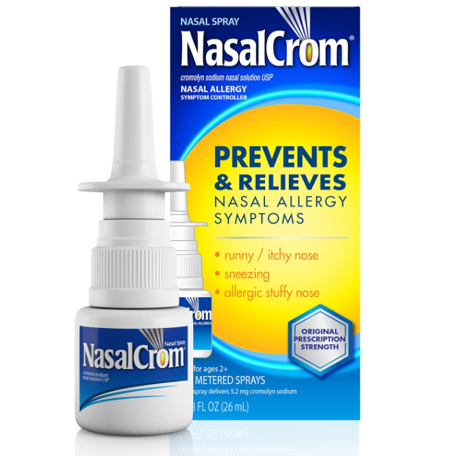 NasalCrom Nasal Spray Allergy Symptom Controller 200 Sprays 0.88 FL OZ