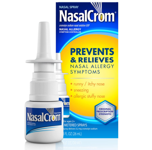 NasalCrom Nasal Spray Allergy Symptom Controller 200 Sprays 0.88 FL OZ