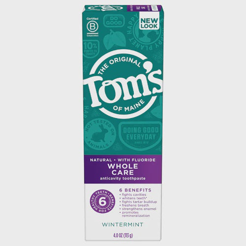 Tom's of Maine Whole Care Paste Wintermint -- 4 oz