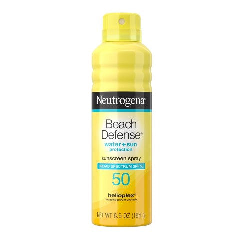 Neutrogena Beach Defense Sunscreen Spray, Spf 50, 6.5oz