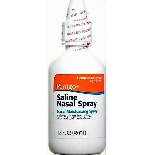 *Perrigo Saline Mist Nasal Spray - 1.5 oz Per Bottle