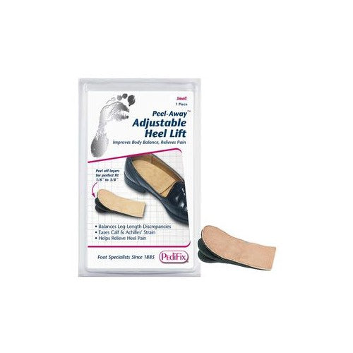 PEDIFIX PEEL-AWAY ADJUSTABLE HEEL LIFT SMALL