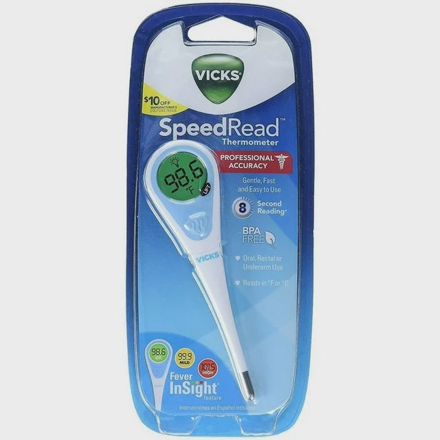 Vicks Speed Read Thermometer Professional Accuracy Speedread Fever Insight