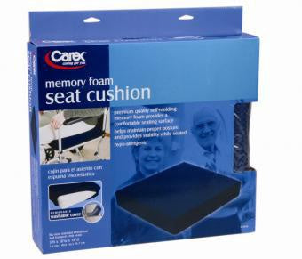 WHEELCHAIR CUSHION MEMORY FOAM BLUE