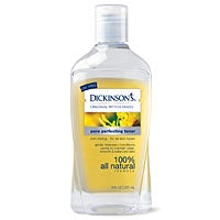 DICKINSONS ORIGINAL WITCH HAZEL PORE PERFECTING TONER 8 OZ