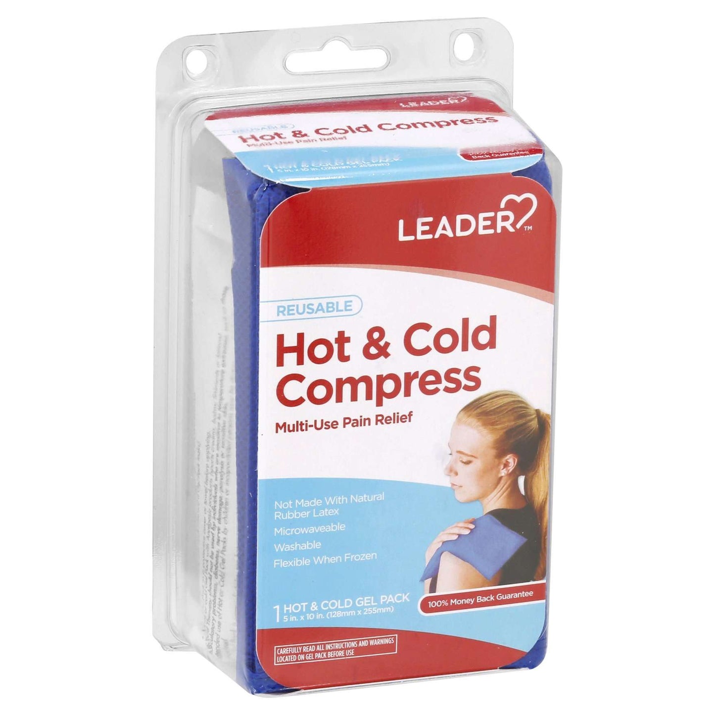LEADER REUSABLE HOT & COLD COMPRESS GEL PACK