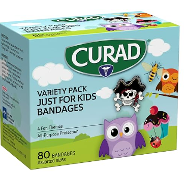 CURAD BANDAGES FOR KIDS VRT PK 80