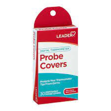 Leader Probe Covers, Digital Thermometer, Disposable,30ea