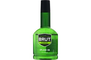 BRUT AFTER SHAVE SPLASH ON LOTION CLASSIC 7 OZ