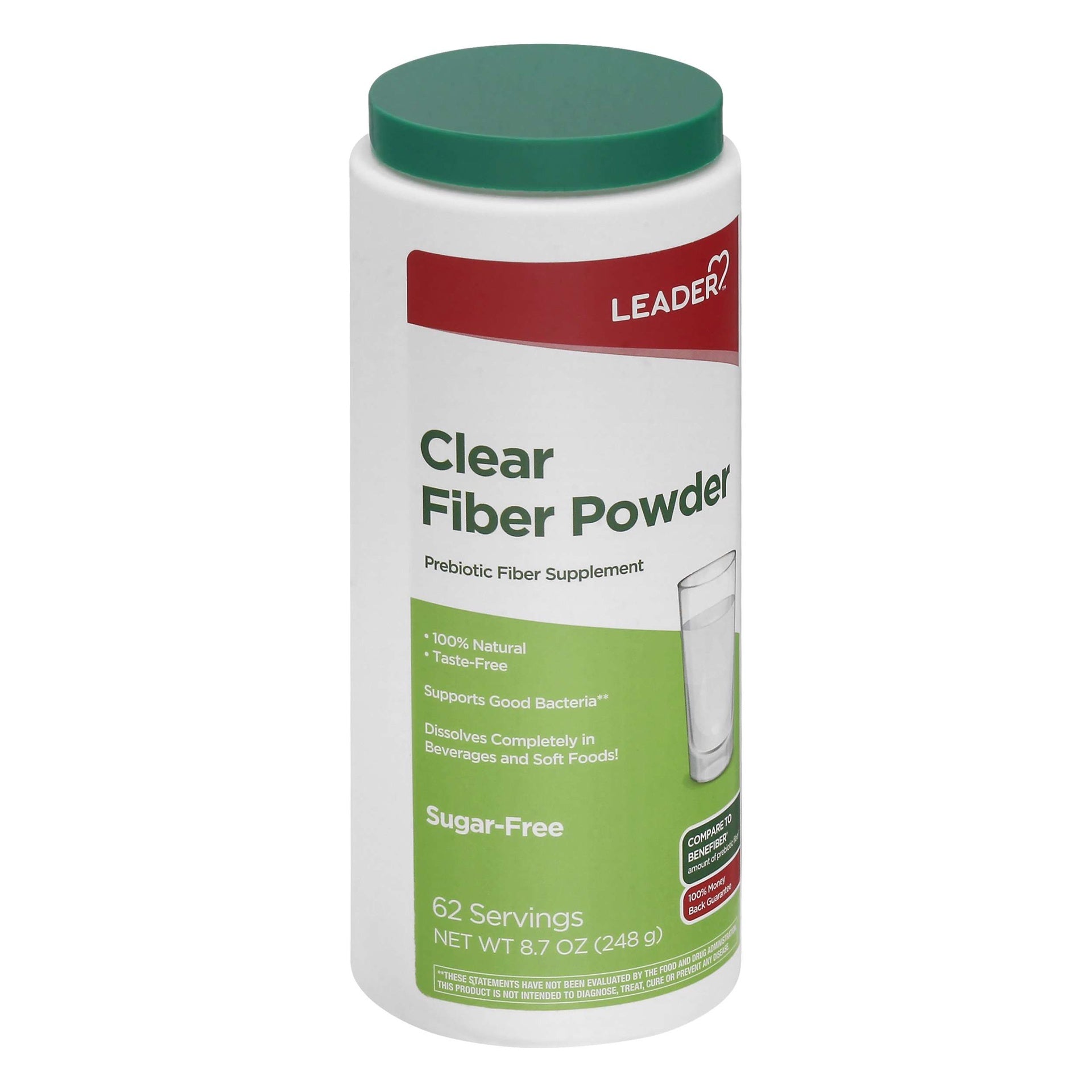 LEADER(TM) FIBER SUPPLEMENT POWDER 8.6 OZ