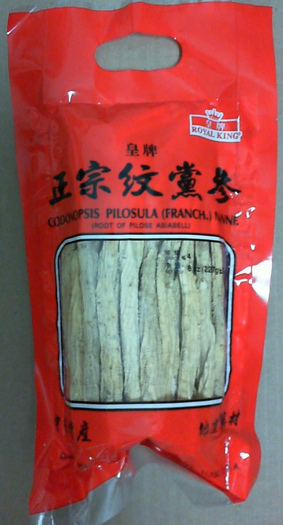 正宗纹党参 Royal King Brand Codonopsis Pilosula (Grade 4) 8 oz