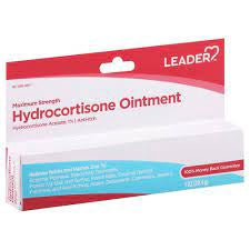Leader Hydrocortisone Ointment, Maximum Strength,1oz