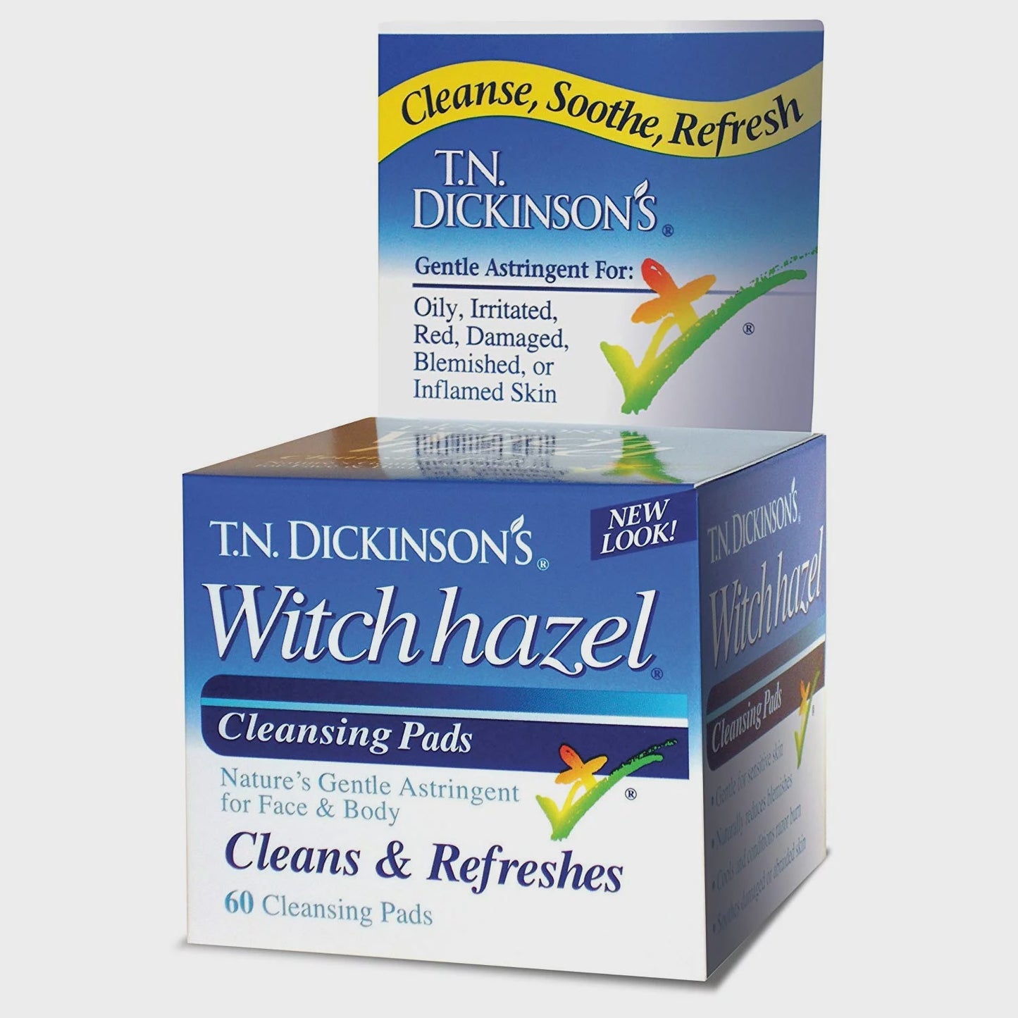 Dickinson's Witch Hazel Cleansing Pads, 60 Pads