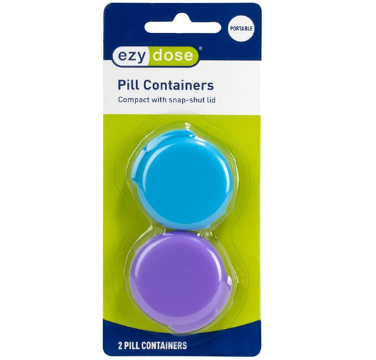 EZY Dose Pocket Pill Caddy W/keychain Option 2ct