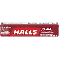 Halls Cough Relief Cherry Flavor 9 Drops
