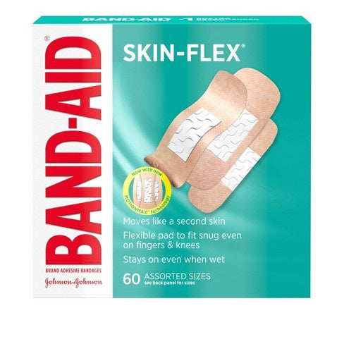 BAND-AID SKIN-FLEX 60 ASSORTED SIZES