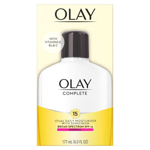 Olay Complete Lotion Moisturizer With Sunscreen - Spf 15 - 6 Fl Oz
