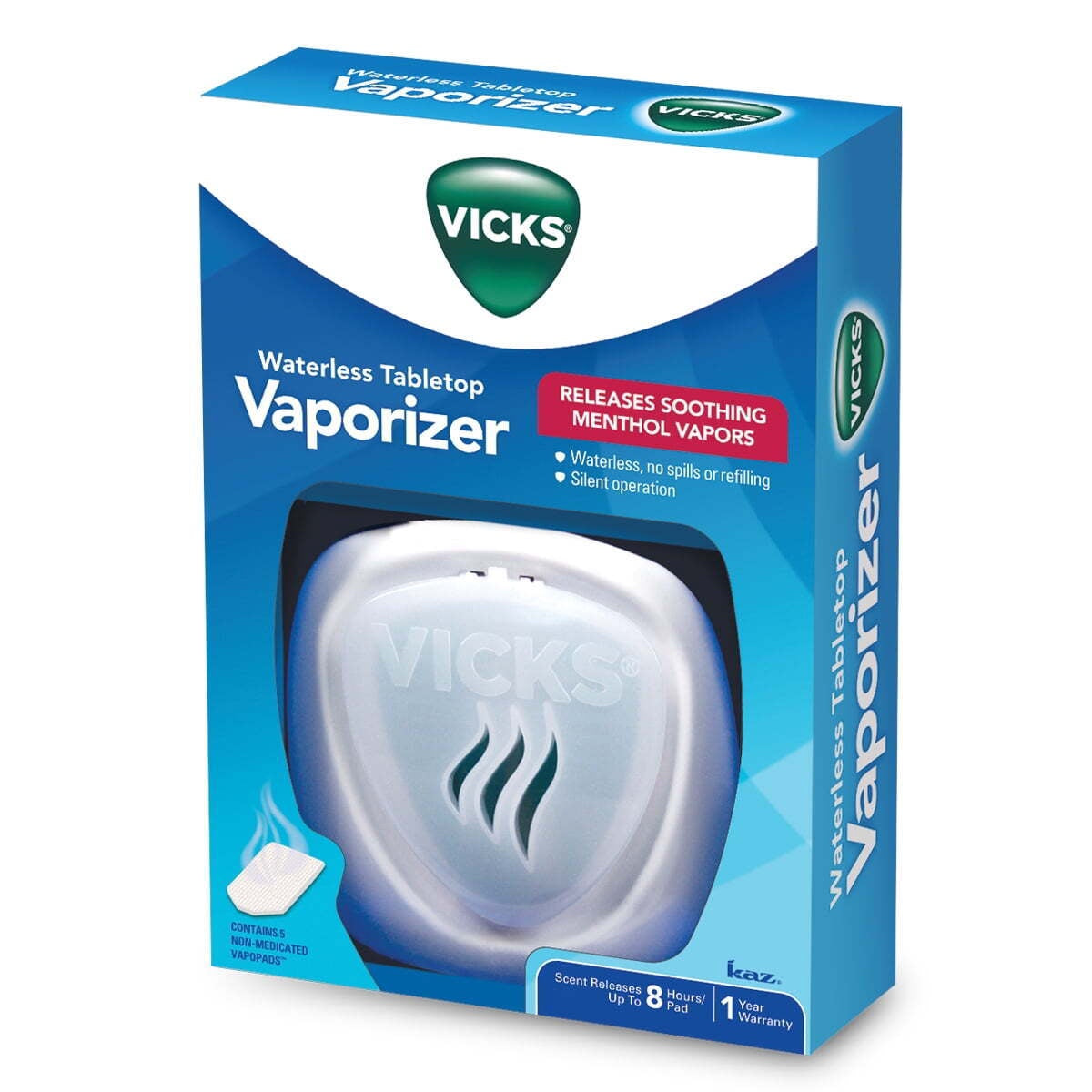 Vicks Waterless Vaporizer, 50 sq. ft., V1800