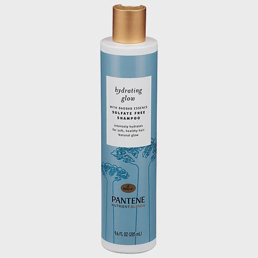 PANTENE HYDRATING GLOW WITH BAOBAB ESENCE SULFATE FREE 9.6OZ 285ML