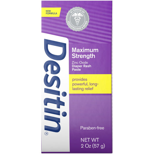 Desitin Maximum Strength Baby Diaper Rash Cream with Zinc Oxide - 2oz