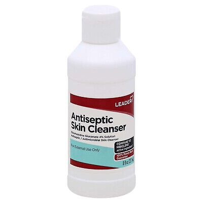 Leader Antiseptic Skin Cleanser 4% 8 oz