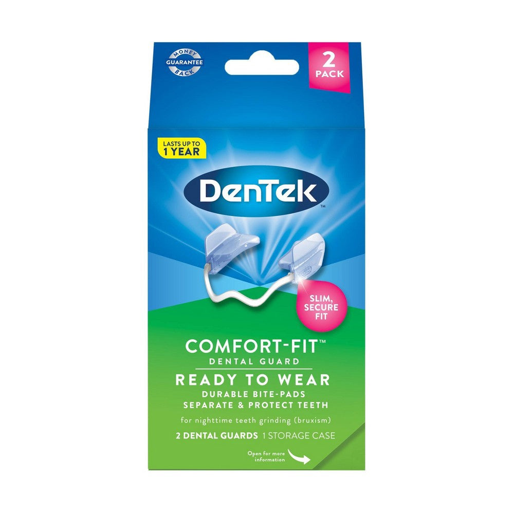 DenTek Comfort-Fit Dental Guards for Nighttime Teeth Grinding, 2 Count