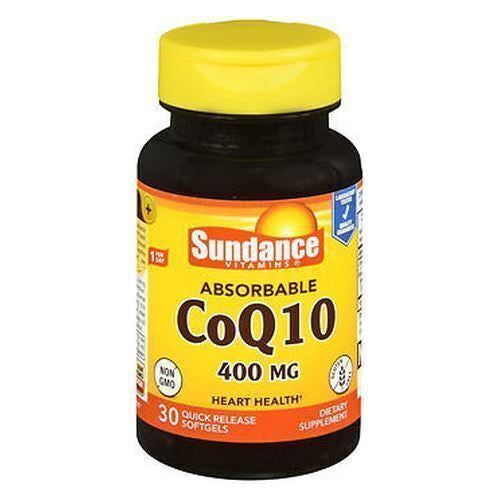 Sundance Vitamins Absorbable CoQ10 400 mg Quick Release Softgels - 30 ct