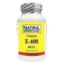 *Natrul Health Vitamin E-400iu Syn Softgels, 100 Ea