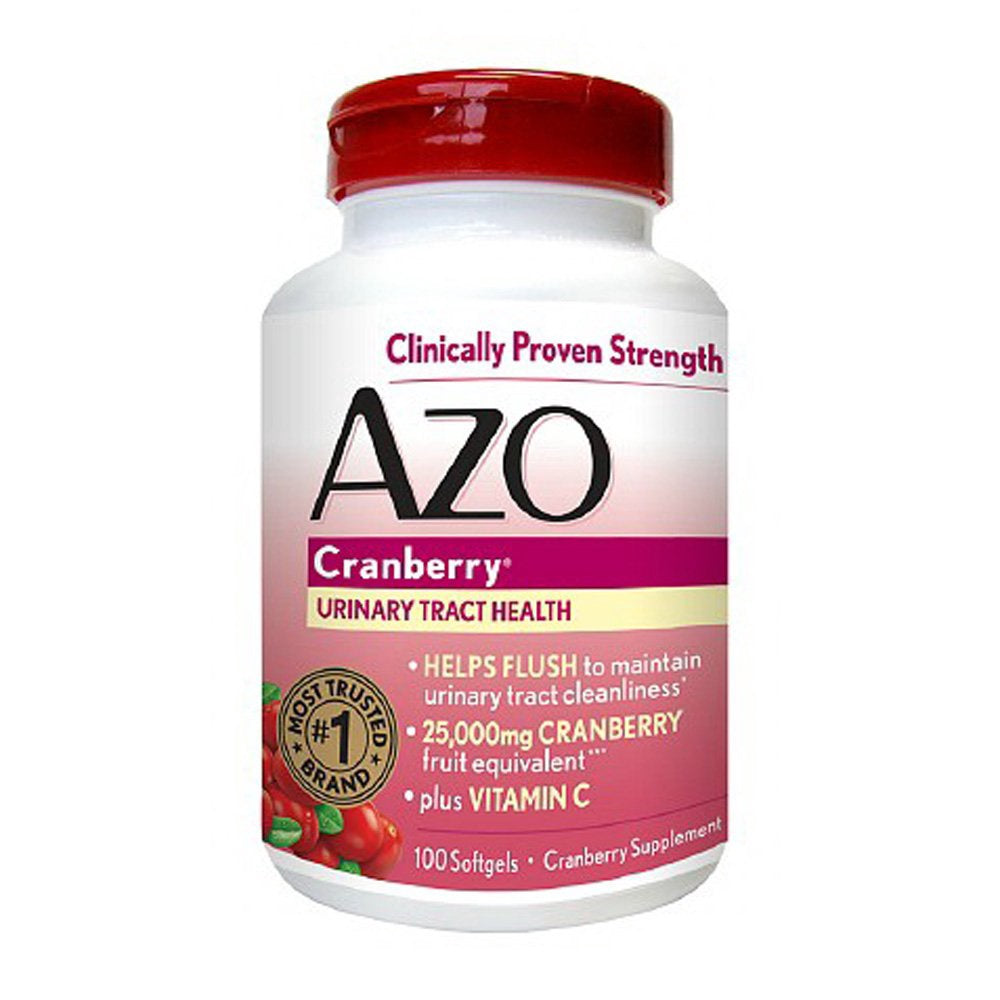 AZO Cranberry Urinary Tract Health Formula, Softgels - 100 count