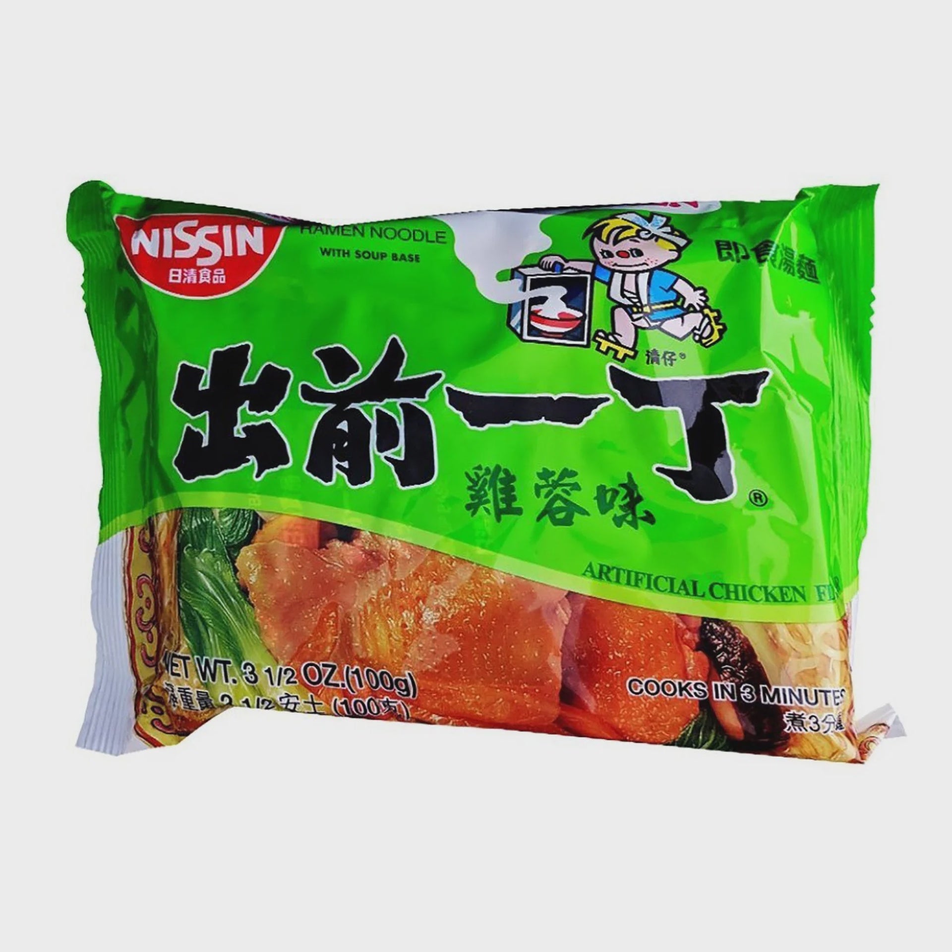 雞蓉味NISSIN RAMEN NOODLE CHICKEN FLAVOR