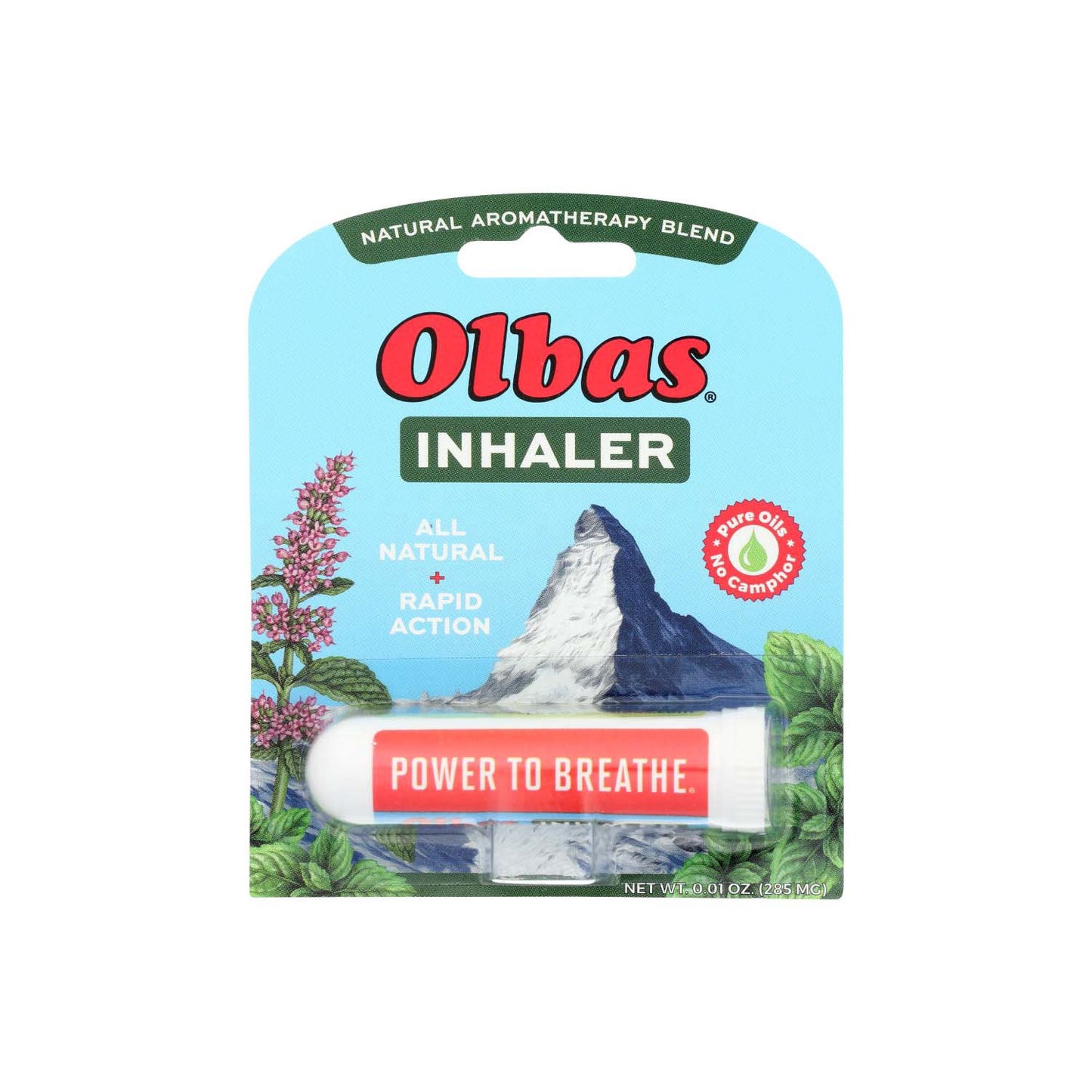 Olbas Inhaler, All Natural + Rapid Action - 0.01 oz