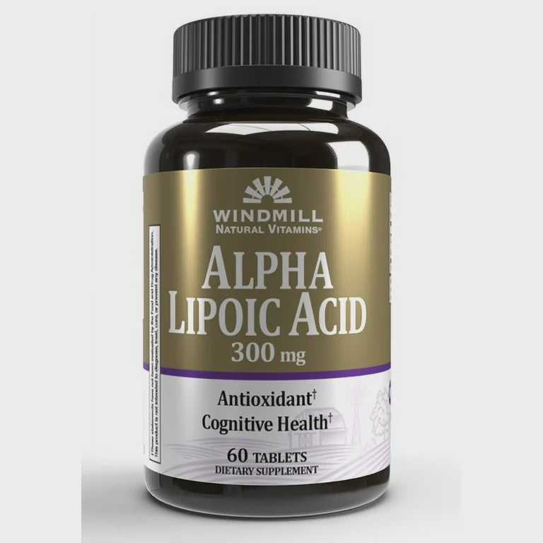 Windmill Alpha-Lipoic Acid 300 mg - 60 tablets