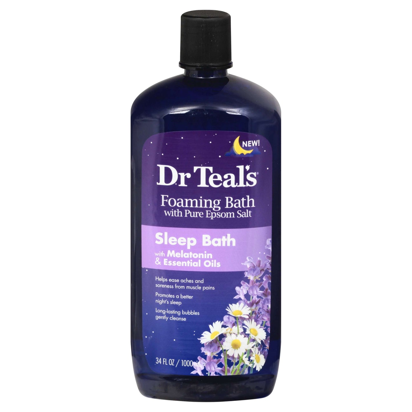 DR. TEAL'S FOAMING BATH MELATONIN SLEEP BATH 34 OZ