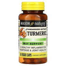 Mason Natural, Standardized Extract Turmeric, 60 Veggie Caps