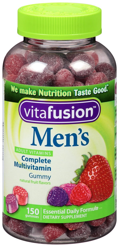 VITAFUSION MULTIVITAMINS MEN'S GUMMIES FRUIT 150 CT