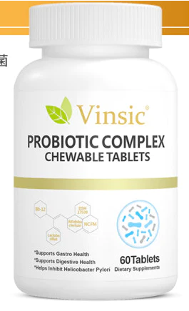 Vinsic Probiotic Complex Chewable 60 tables
