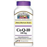 21ST CENTURY COQ-10 100MG CAPSULES 150 CT