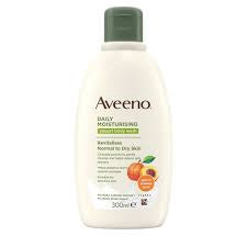 Aveeno Daily Moisturising Yogurt Body Wash Apricot & Honey 300ml