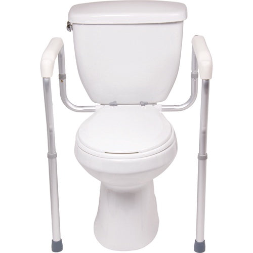 Toilet Safety Frame, 1 Set 300 lb. Weight Capacity