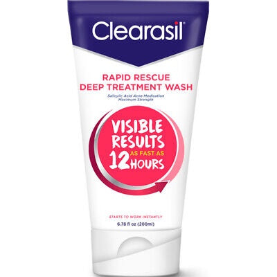 Clearasil Rapid Rescue Deep Treatment Wash 6.78OZ