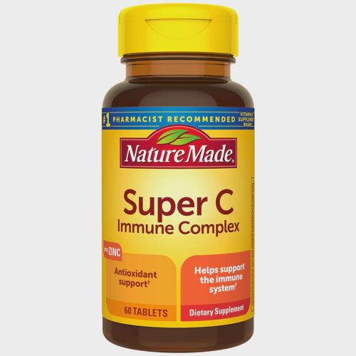 Nature Made Super C, Immune Complex, Tablets - 60 tablets