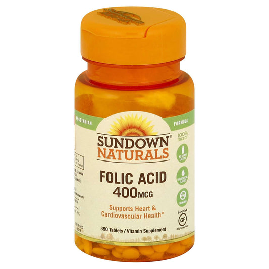 Sundown Folic Acid Tablet 400mcg 350ct