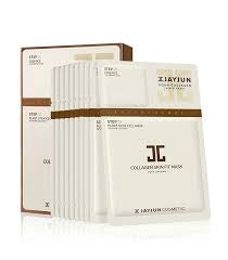 JAYJUN植物胶原蛋白人参根精华面膜 10片JAYJUN Collagen Skin Fit Mask 25ml* 10 PCS