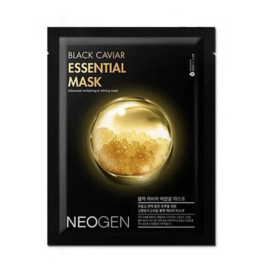 NEOGEN 妮珍魚子醬面膜10片裝 BLACK CAVIAR ESSENTIAL MASK