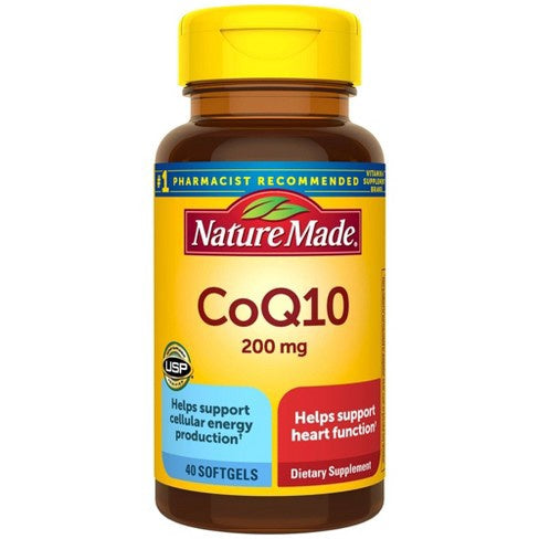 Nature Made CO Q-10 Softgel 200MG 30+10 ct Bonus Pack