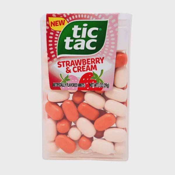 Tic Tac Strawberries & Cream 1oz
