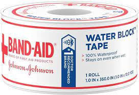 BAND-AID WTRPRF TAPE 1"X10 YDS 1